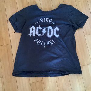 High Voltage ACDC shirt